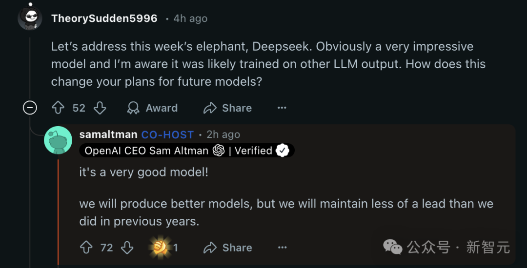 奥特曼：在开源AI上，我们错了！DeepSeek让OpenAI优势不再，下一个是GPT-5 配图 4