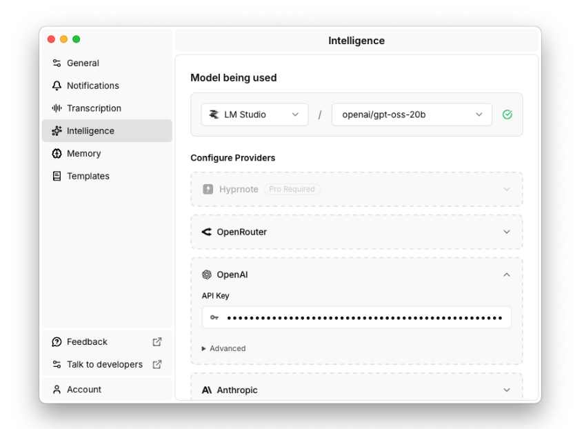 hyprnote:专为会议记录而设计的 AI 笔记 配图 5