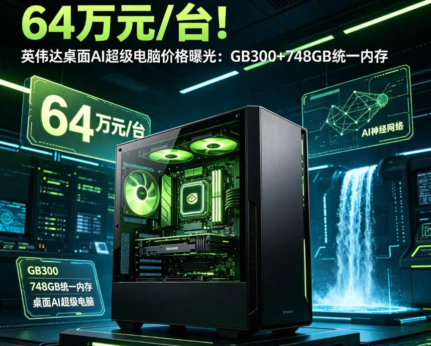 64万一台的英伟达 “桌面电脑” 火了，卖给了谁 配图 3