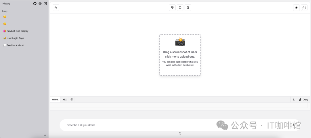 聊聊天就搞定UI，开源的AI网页生成工具 配图 5
