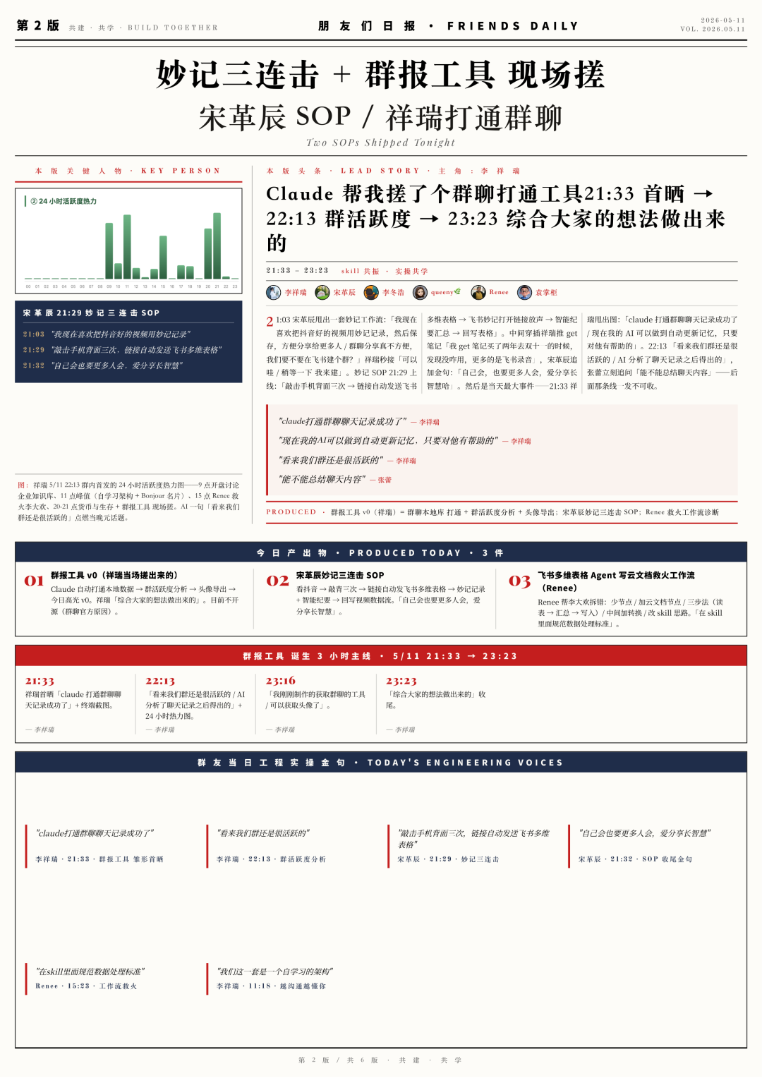 我又开源了一个群报纸 skill，让你的微信群每天都能产出一份高质量的报纸 配图 7