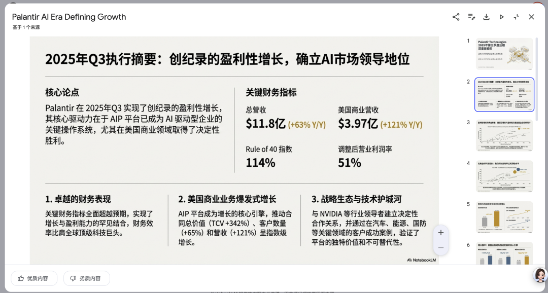 如何用NotebookLM，把枯燥的财报解读成精美的PPT？ 配图 10