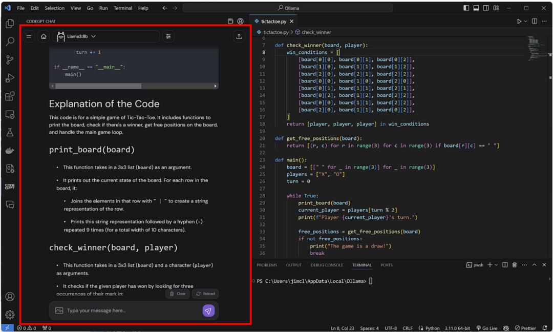 如何在Visual Studio Code中轻松运行Llama 3模型：完整指南 配图 9