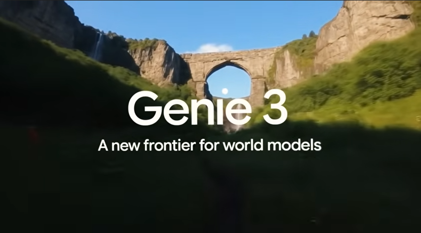 谷歌新发布Genie 3世界模型：重塑我们对世界的想象