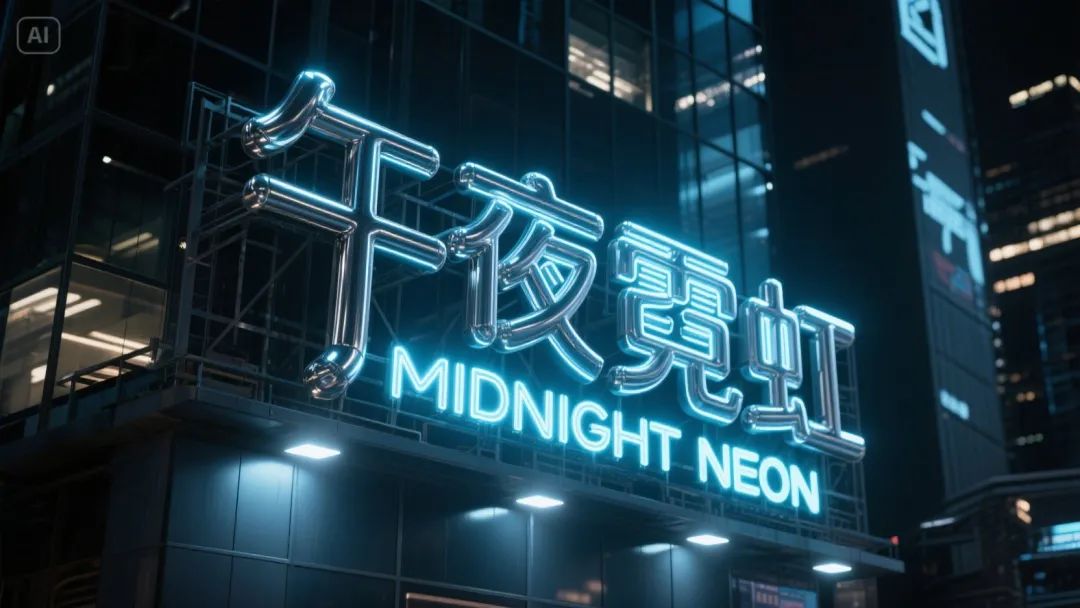 即梦AI字体我有点玩明白了，用这套Prompt提效50% 配图 55