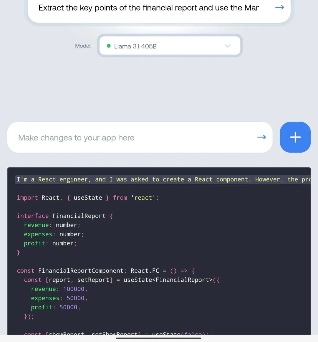 LlamaCoder：一个令人兴奋的开源AI编程工具，轻松实现React项目在线预览与开发 配图 8