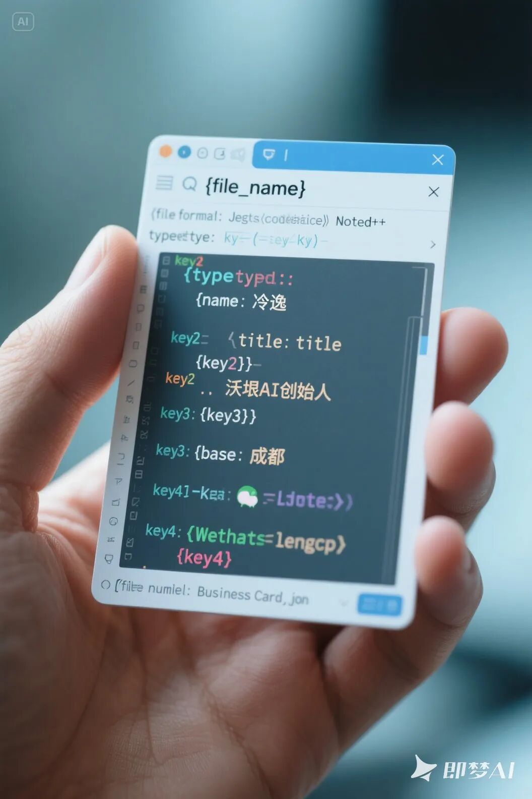 大佬都在玩的AI名片，用这个提示词轻松搞定 配图 12