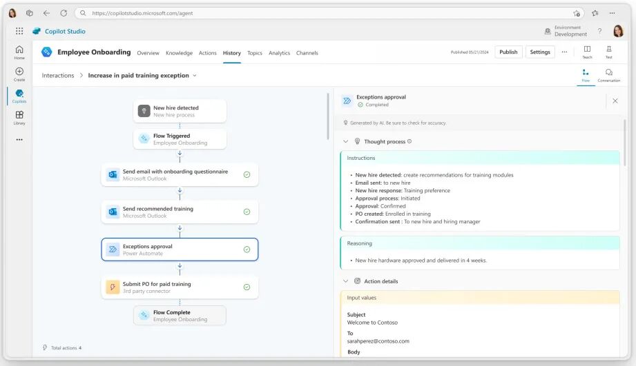Microsoft Copilot Studio 新升级：从“与你合作”，到“为你工作” 配图 2