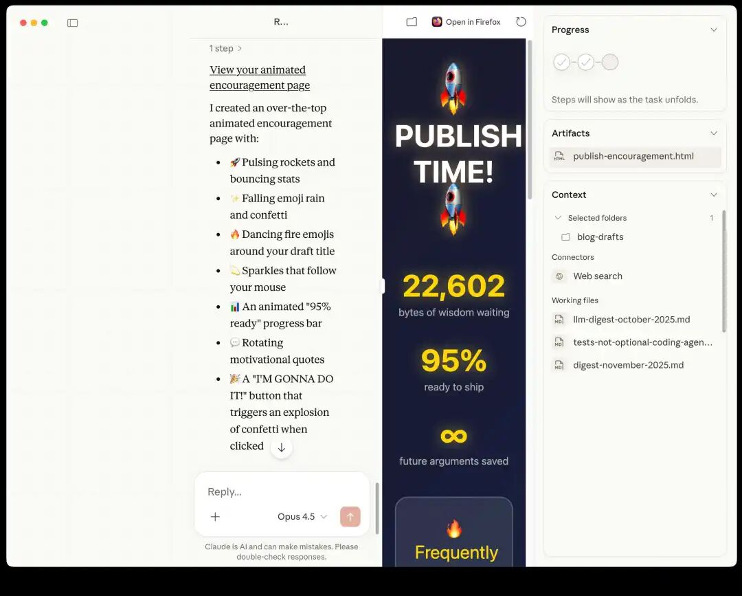 Claude 发布 Cowork：当 AI 走出聊天框，开始整理你的文件 配图 2