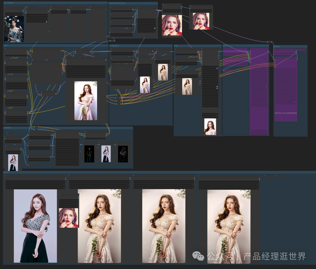 stable diffusion comfyui制作：AI人像摄影专业工作流 配图 12