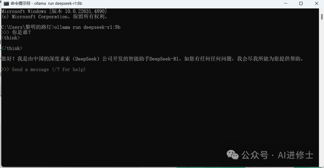 DeepSeek本地最轻量化部署，支持联网以及知识库 配图 4