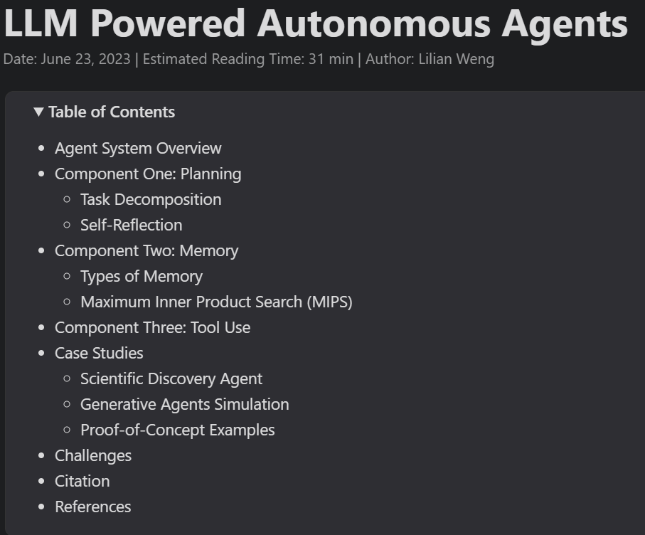 AI Agent基础知识，从这篇博文学起