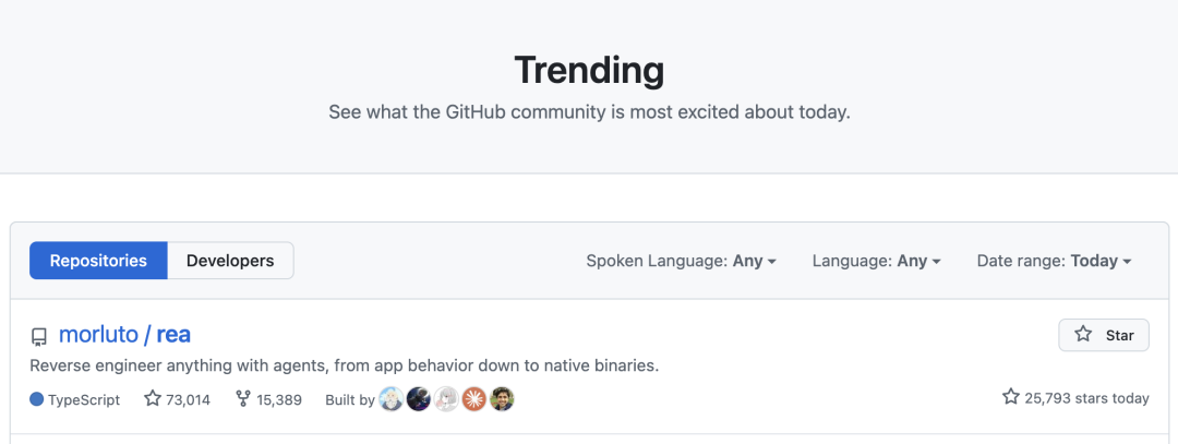 比Jev更爆火!逆向灭霸 REA 一天登顶GitHub 配图 4