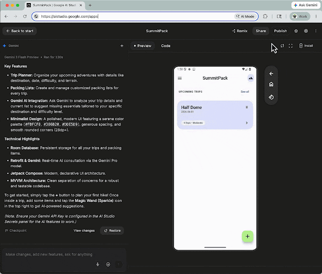 使用 Google AI Studio 轻松构建原生 Android 应用 配图 3