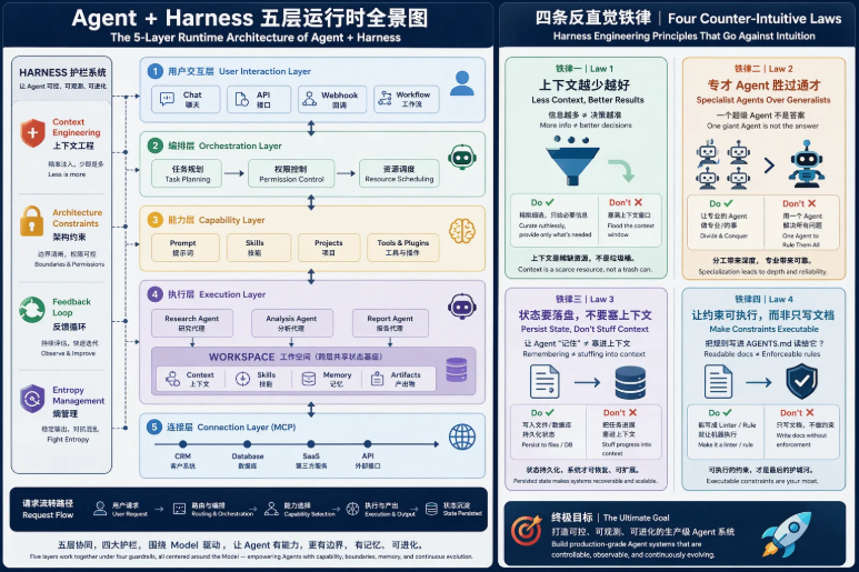 给野马套上缰绳：Agent Harness 工程实践 ——从范式理论到钉钉AI招聘的真实落地 配图 4
