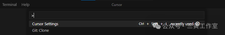 cursor settings