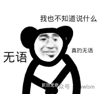 抖音热门表情包I 我也不知道说什么无语_熊猫头_柠檬水_那点