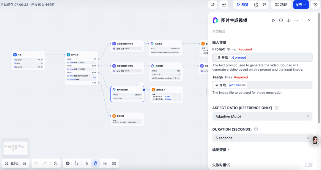一键解锁创意魔法！用 Dify + 豆包大模型搭建文生图 / 文生视频 Agent 配图 26