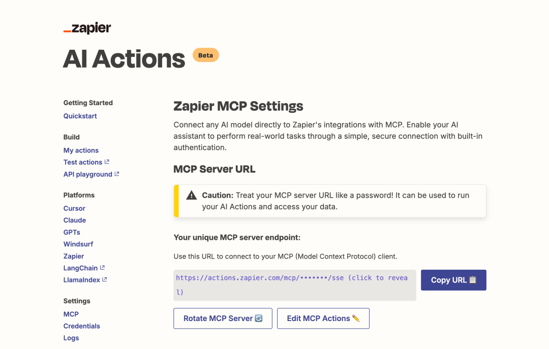 Dify MCP 插件指南：一键连接 Zapier，轻松调用 7000+ App 工具 配图 3