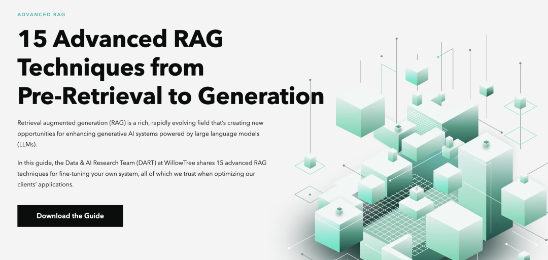 一份 RAG 技术的全面指南：15 种高级 RAG 技术 ——从预检索到生成
