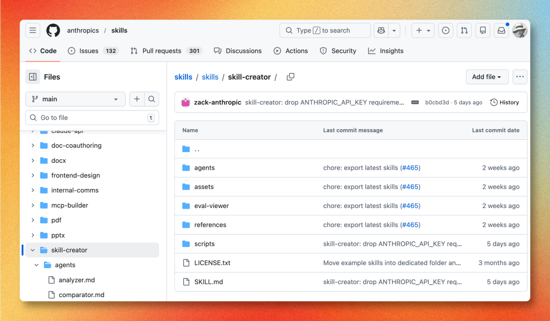 https://github.com/anthropics/skills/tree/main/skills/skill-creator