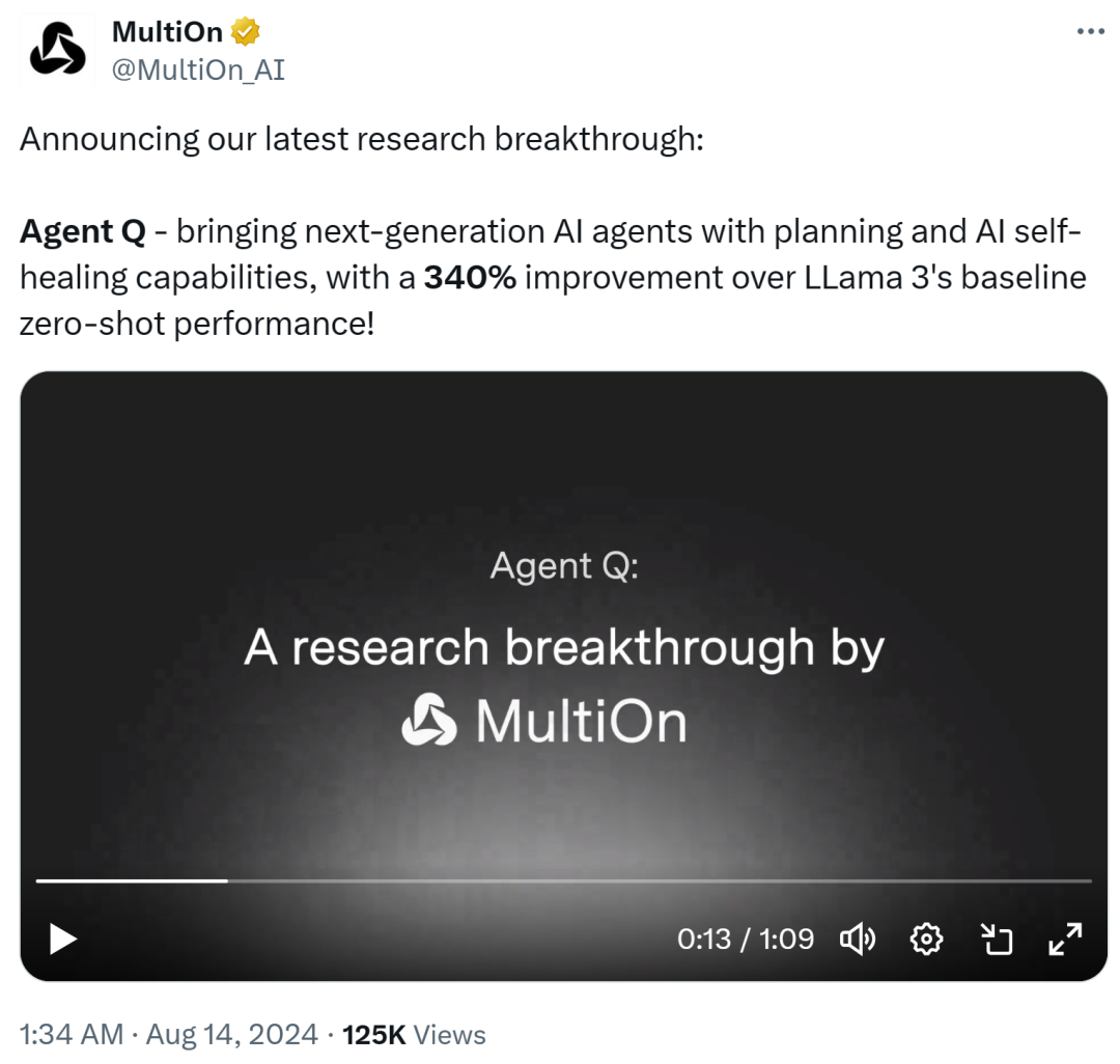 一直爆料OpenAI「草莓」的账号，竟然是个智能体？斯坦福系创企「炒作」AgentQ 配图 4